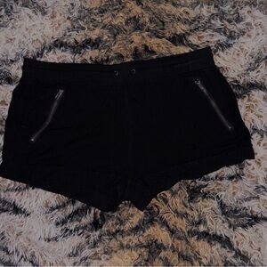 Women's Black Casual Shorts